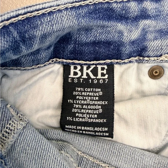 BKE Aiden Bootleg Distressed Denim Jeans 27 X 34 - Picture 10 of 11